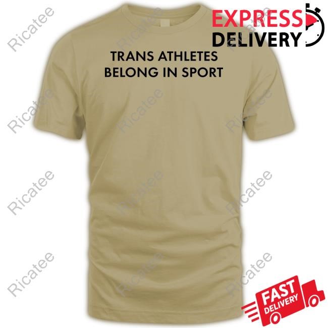 Lia Thomas Wearing Trans Athletes Belong In Sports Tee