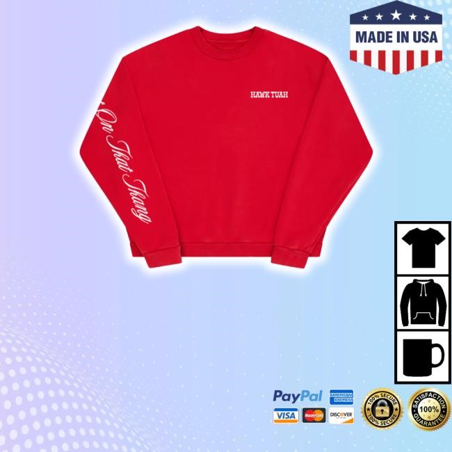 16Minutes Merch Rodeo Hawk Tuah Crewneck