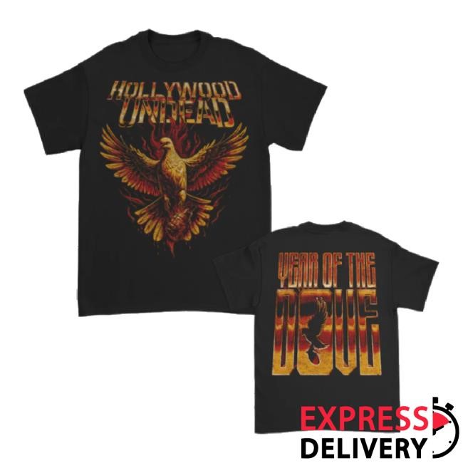 Official Year Of The Dove T-Shirt Hollywood Undead Shop Merch Store Official Year Of The Dove T-Shirt Hollywood Undead Shop Merch Store