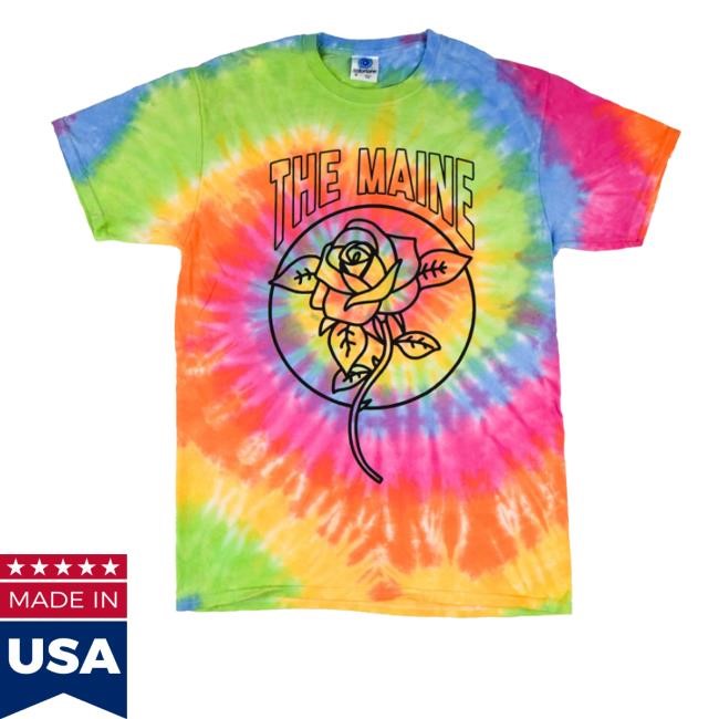 81 Twenty Three Shop Rose Rainbow Tie Dye Tee