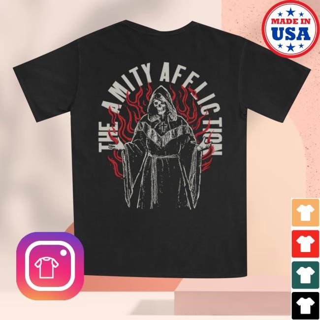 24Hundred Merch The Amity Affliction Fire Reaper Sweaters