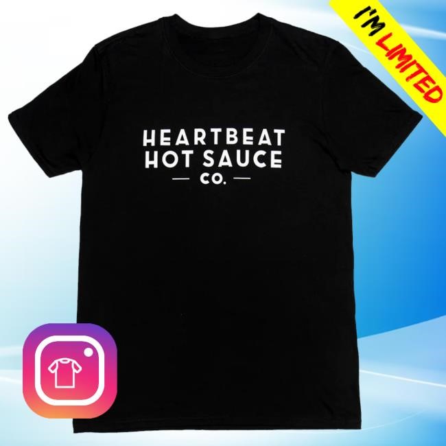 Official Heartbeat Hot Sauce Merch Wordmark Tee Official Heartbeat Hot Sauce Merch Wordmark Tee