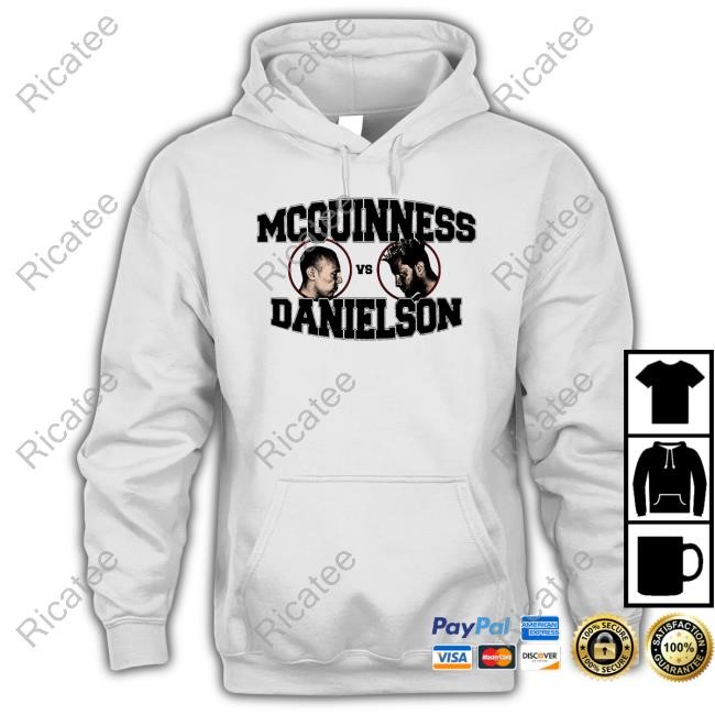 Kungfukeenan Mcguinness Vs Danielson Hooded Sweatshirt Kungfukeenan Mcguinness Vs Danielson Hooded Sweatshirt