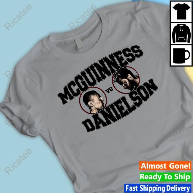 Kungfukeenan Mcguinness Vs Danielson Hooded Sweatshirt Kungfukeenan Mcguinness Vs Danielson Hooded Sweatshirt