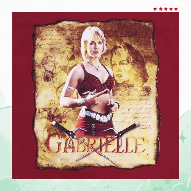 1990S Gabrielle Xena Warrior Princess T-Shirt