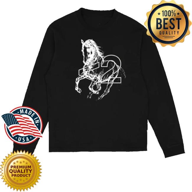 2Hollis Shop Black Horse Unisex Sweatshirt