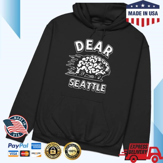 24Hundred Merch Shop Dear Seattle Brain Car Hoodie