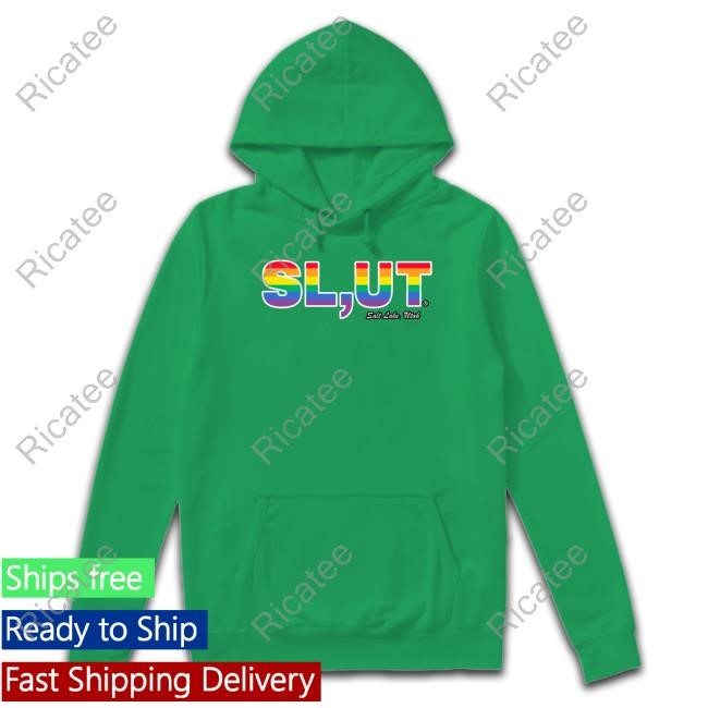 Slut Salt Lake Utah Lgbt T Shirt