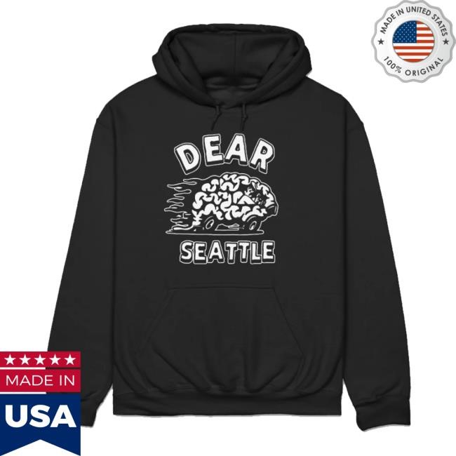 24Hundred Merch Shop Dear Seattle Brain Car Hoodie