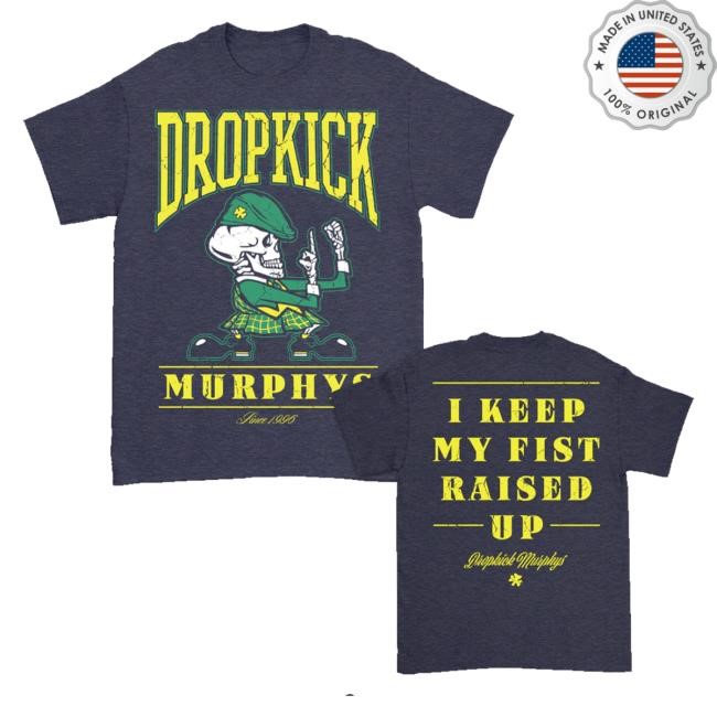 Dropkick Murphys Store Fists Up Crewneck Sweatshirt Dropkick Murphys Store Fists Up Crewneck Sweatshirt