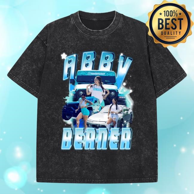 Abby Berner Merch Vintage Style Abby Berner Blue Teal Design Unisex Sweatshirt