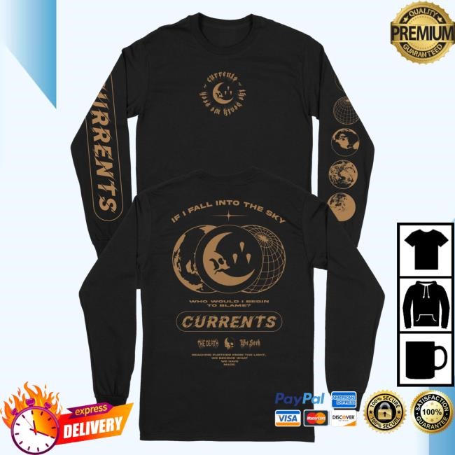 Official Currents Merch Fall Into Sky Hoodie Sweatshirt