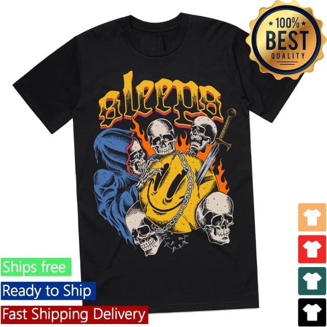 Trending While She Sleeps Merch Store Smile Tee Shirt