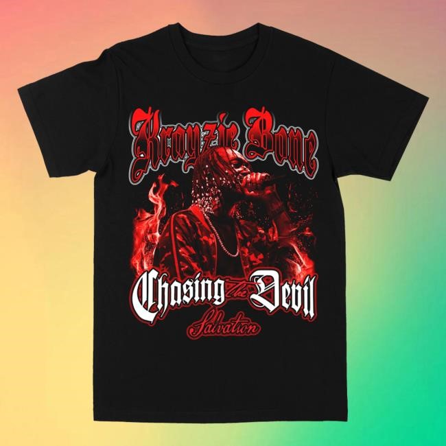 The Life Apparel Merch Store Chasing The Devil Black Crewneck Sweatshirt