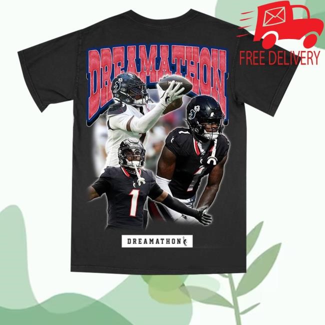 C.J. Stroud Wearing A Dreamathon Stefon Diggs Sweatshirt