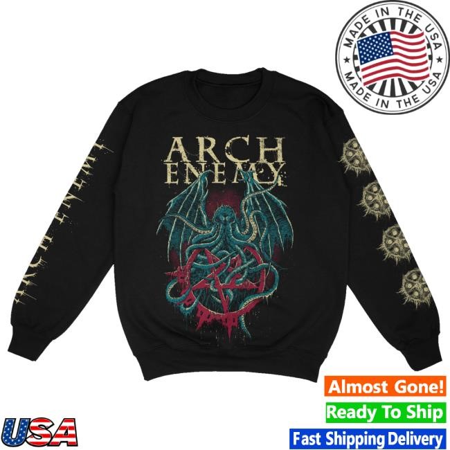 Archenemy Merch Store Crewneck Cthulhu Crewneck Sweatshirt