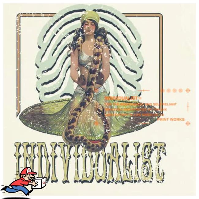 Individualist Snake Charmer Tee Shirt