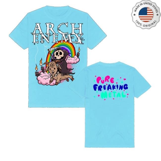 Archenemy Merch Store Shop Rainbow Reaper T-Shirt, Hoodie, Tank Top, Sweater And Long Sleeve T-Shirt Archenemy Merch Rainbow Reaper Hoodie Sweatshirt