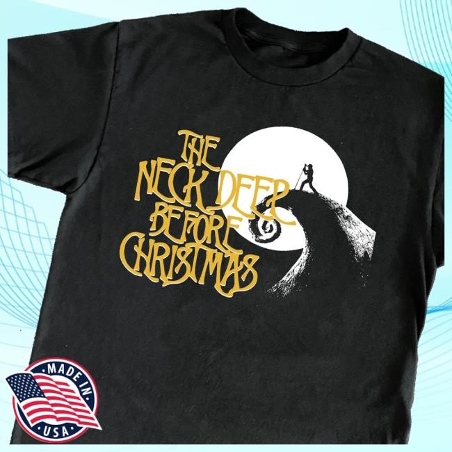 Neck Deep Merch Store The Neck Deep Before Christmas Crewneck Sweatshirt