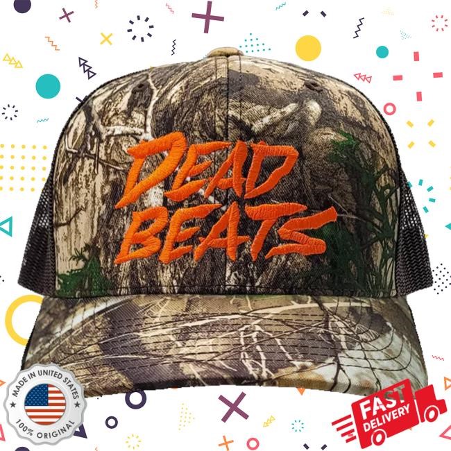 Trending Deadbeats Merch Store Shop Deadbeats - Logo Bucket Hat - Camo