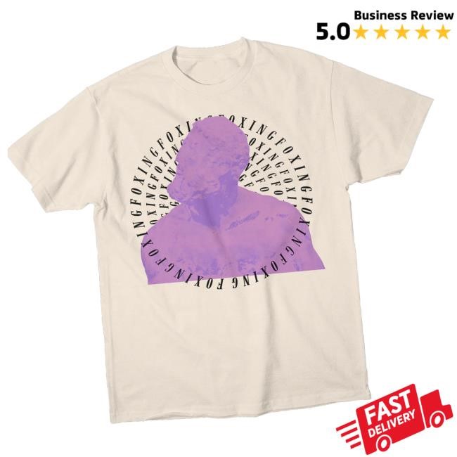 Official Foxing The Band Merch Shop Circle Text Tee Shirt