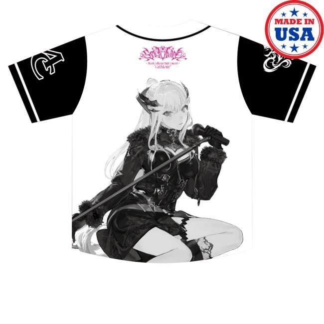 Hololive Merch Mori Calliope 2Nd Concert Grimoire Baseball T-Shirt
