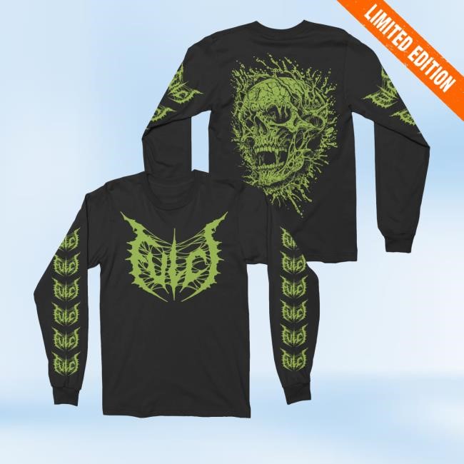 Nightshift Merch Shop Fulci Skull Splatter Tee Shirt