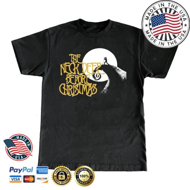 Neck Deep Merch Store The Neck Deep Before Christmas Crewneck Sweatshirt