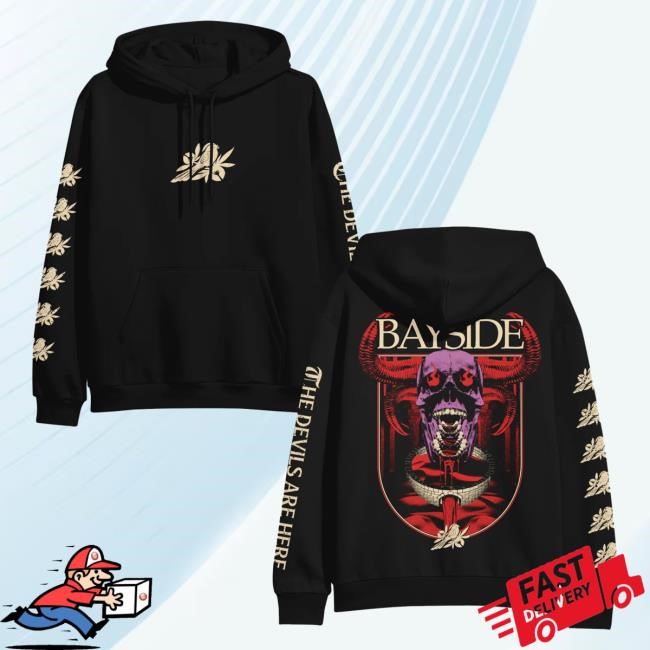 Bayside Merch Store Devil Black Tee Shirt