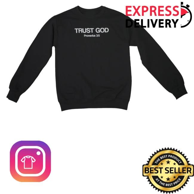 Bryson Gray Music Merch Store Trust God Crewneck Sweatshirt