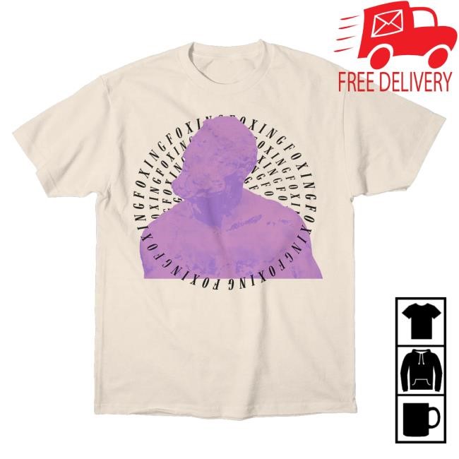 Foxing The Band Merch Shop Circle Text Hoodie