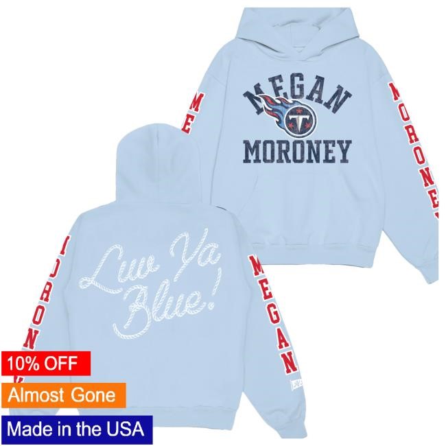 Megan Moroney Merch Store Tennessee Titans Varsity Block T-Shirt