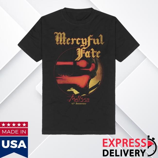 Mercyfulfatecoven Merch Melissa 40Th Anniversary Cross Sweater Mercyfulfatecoven Merch Melissa 40Th Anniversary Cross Sweater