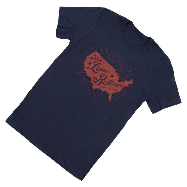 Trending The Lone Bellow Merch Navy Long Sleeve Shirt Us - Ricatee