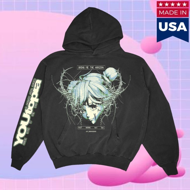 Post Human Nex Gen Youtopia Black Tee Shirt Bmth Official - Ricatee