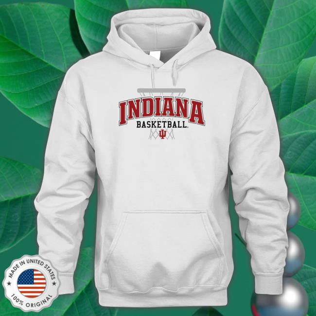 White Indiana Men’S Basketball Hoop Comfort Colors shirt White Indiana Men’S Basketball Hoop Comfort Colors shirt, hoodie, tank top, sweater and long sleeve t-shirt