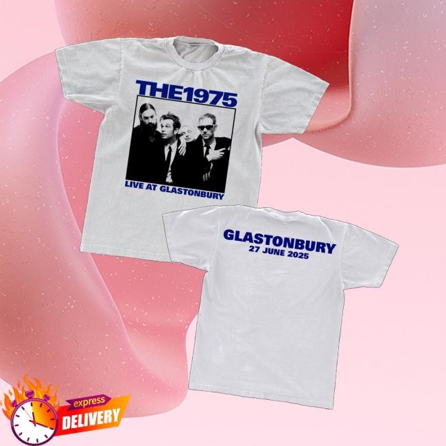 The1975 Merch Store Shop Live At Glastonbury Hoodie Sweatshirt