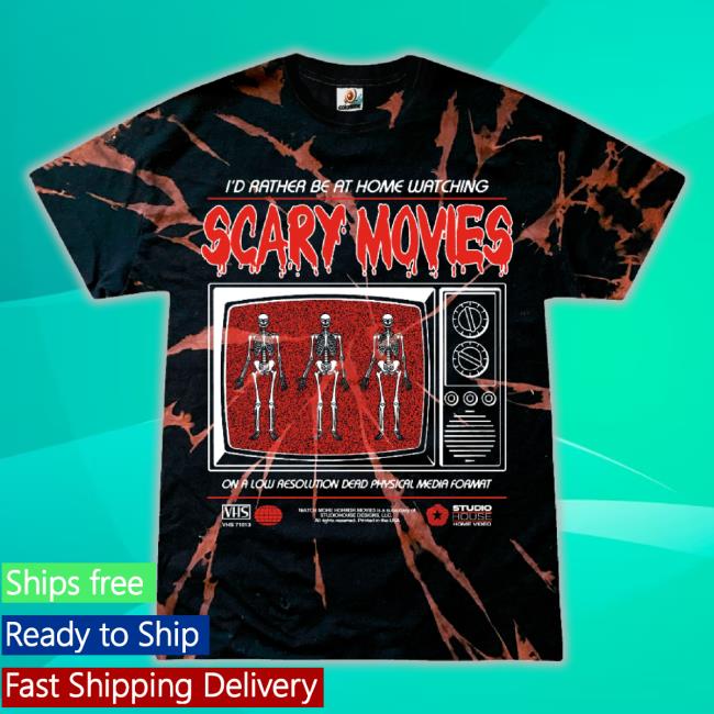 Scary Movies Tiedye t-shirt, hoodie, tank top, sweater and long sleeve t-shirt
