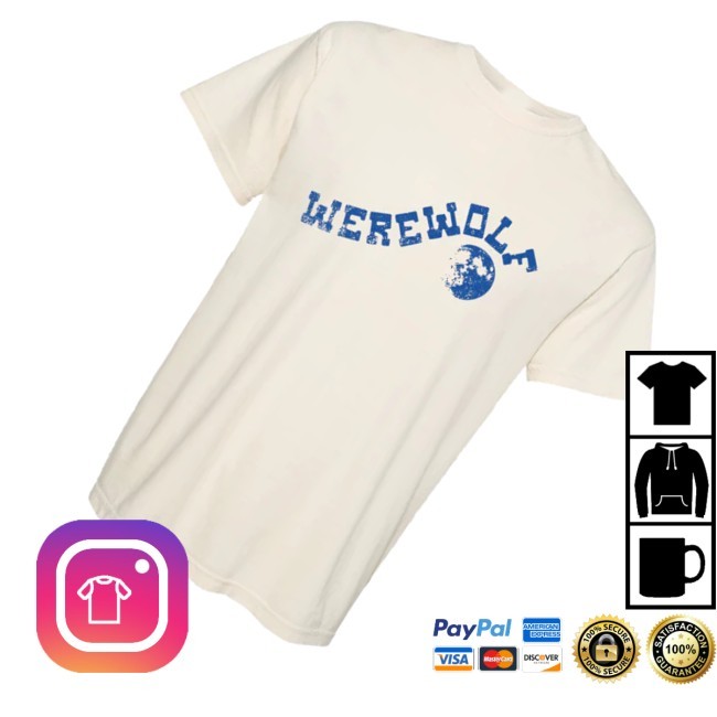 The Brook & The Bluff Merch Store Werewolf Moon Shirt