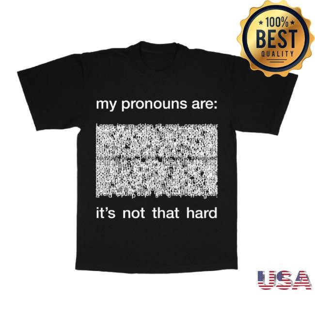 Original Pronouns T-Shirt Dorian Electra Merch Shop Store