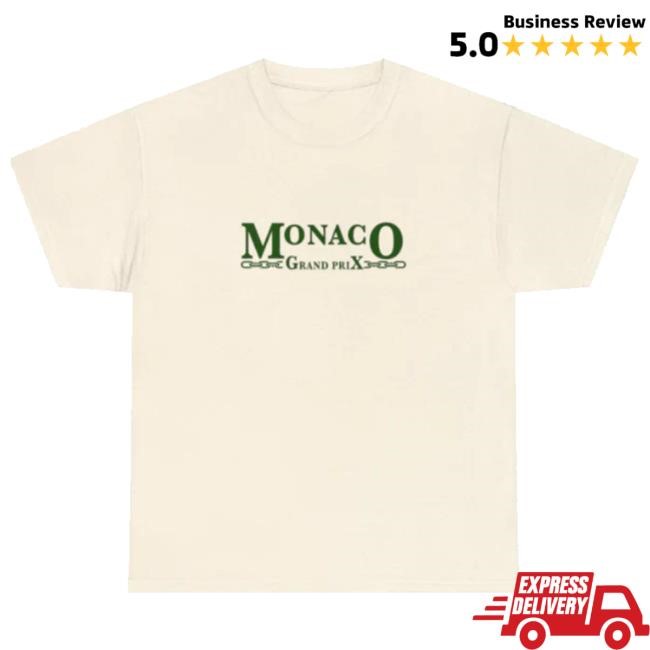 Official Most Wanted Tour Merch Most Wanted Tour - Monaco Grand Prix Natural Cotton Shirts