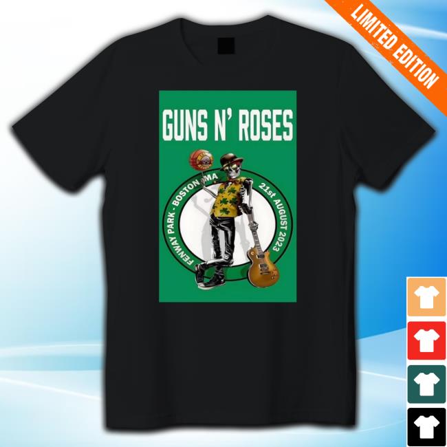 Trending Guns N’ Roses Aug 21, 2023 At Fenway Park In Boston, Ma Posters Long Sleeve T Shirt Trending Guns N’ Roses Aug 21, 2023 At Fenway Park In Boston, Ma Posters Shirt