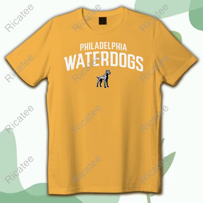Official Champion Philadelphia Waterdogs Wordmark Funny Shirt
