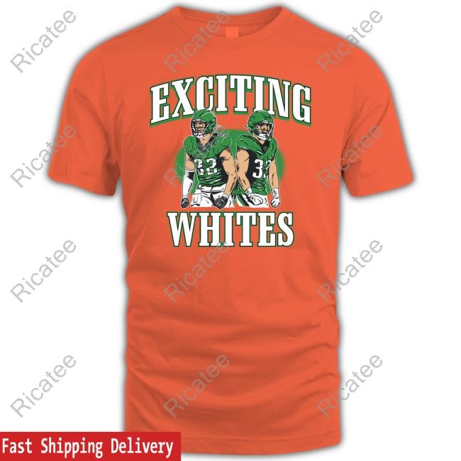 Exciting Whites Reed Blankenship & Cooper Dejean Eagles Crewneck Sweatshirt