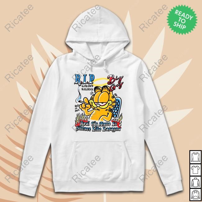 Fsgprints Merch Rip Big Guy Real G's Move In Silence Like Lasagna Sweatshirt