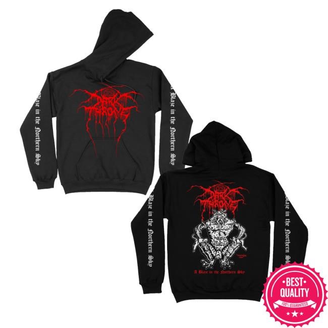 Morningstar Dark Throne A Blaze In The Northern Sky Hoodie