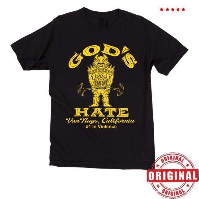 Closed Casket Activities God's Hate - Gold's Tee