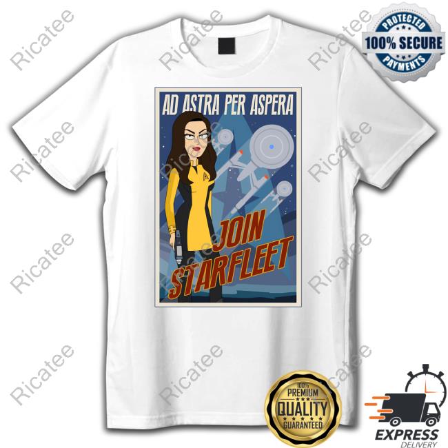 The Scorch Ad Astra Per Aspera Join Starfleet Shirt