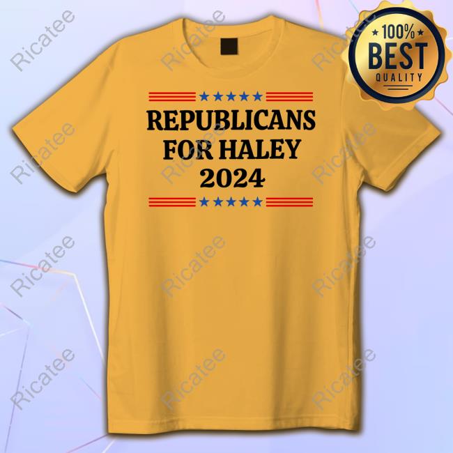 Nikki Haley Republicans For Haley 2024 Tee