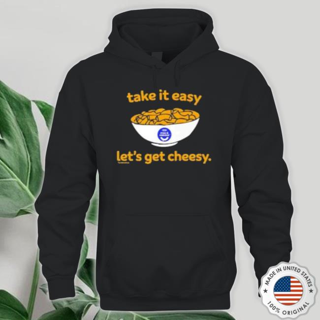 Heinz Kraft Mac And Cheese Take It Easy Lets Get Cheesy Logo New Shirt